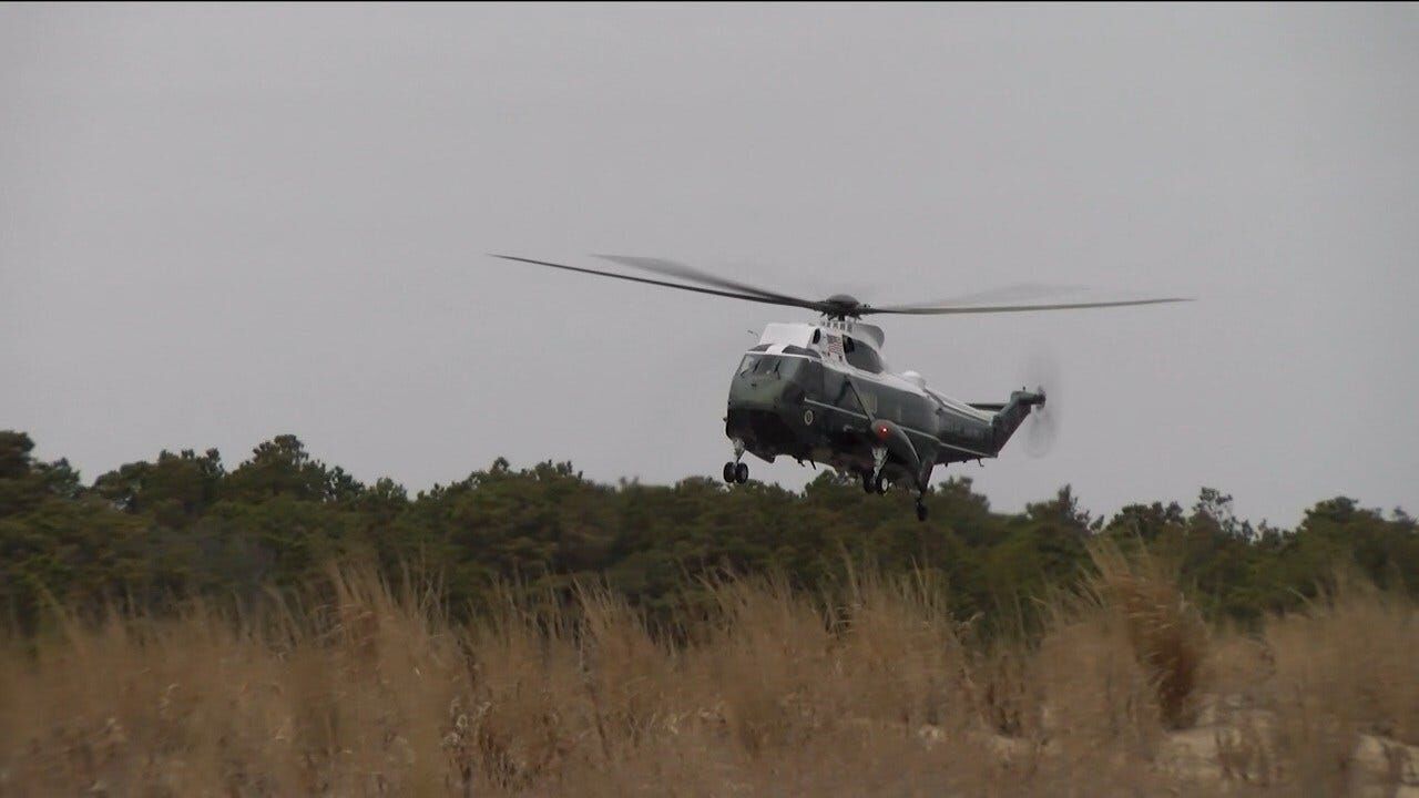 President Biden Touches Down in Rehoboth Beach, The President and First Lady Will Stay for the Week